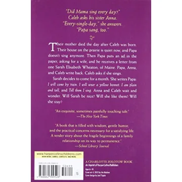 Sarah Plain and Tall Newbery Award Winner Book