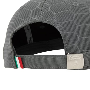 Lamborghini Squadra Corse Stylish Grey Travel Cap