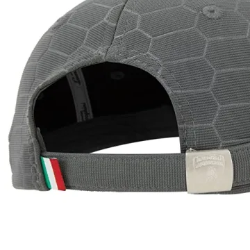 Lamborghini Squadra Corse Stylish Grey Travel Cap
