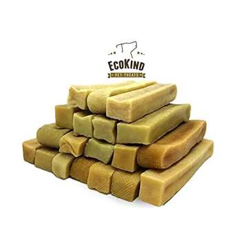 EcoKind Premium Gold Yak Cheese Dog Chews - All Natural