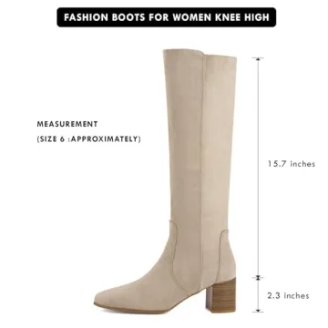Comfortable Knee High Boots for Women - Stylish & Versatile