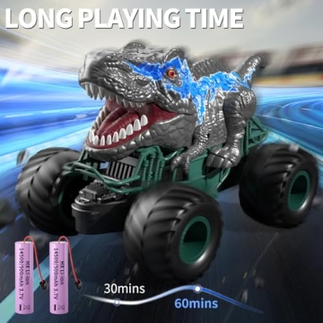 Bennol 2.4GHz Dinosaur RC Car for Kids - Fun and Exciting!