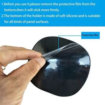 Oleksil Dashboard Car Phone Holder with Anti-Slip Design