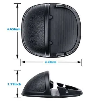 Oleksil Dashboard Car Phone Holder with Anti-Slip Design