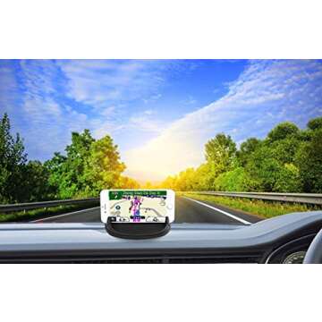 Oleksil Dashboard Car Phone Holder with Anti-Slip Design