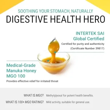 Raw Manuka Honey MGO 100+ Immune Support Skin Care