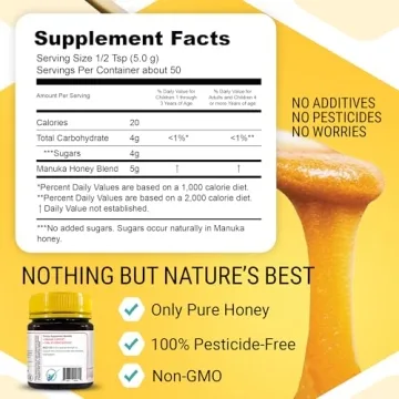Raw Manuka Honey MGO 100+ Immune Support Skin Care