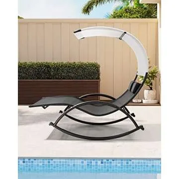 Crestlive Double Chaise Lounge for Ultimate Outdoor Relaxation