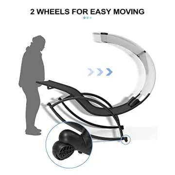 Crestlive Double Chaise Lounge for Ultimate Outdoor Relaxation