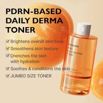 PDRN Rejuvenating Toner - Deep Hydration & Skin Barrier Support with PDRN, Panthenol, Hyaluronic Aci...