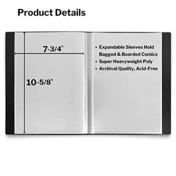 Dunwell Comic Book Storage Album for Collectors and Fans