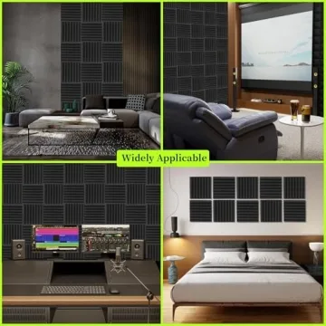 Sound Proof Acoustic Foam Panels for Studios and Offices