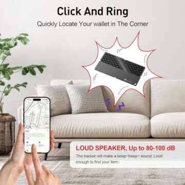 Air Tag Bluetooth Tracker with Long Battery Life