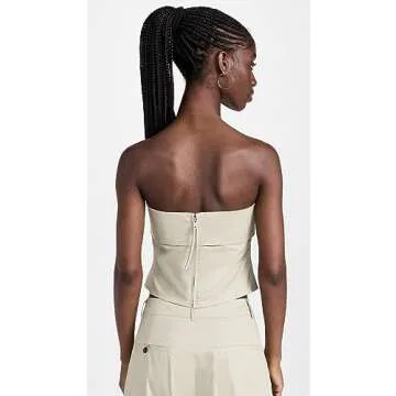 Lioness Women's Smokeshow Strapless Top, Sage, Green, M
