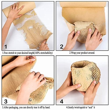 Eco-Friendly Honeycomb Packing Paper for Safe Moving