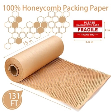 Eco-Friendly Honeycomb Packing Paper for Safe Moving