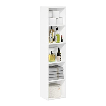 Furinno Luder 5-Tier Bookcase for Versatile Storage