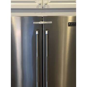 White Child Safety Fridge Freezer Lock with Key