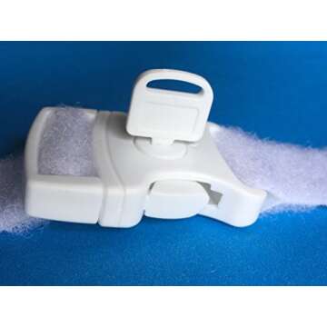 White Child Safety Fridge Freezer Lock with Key