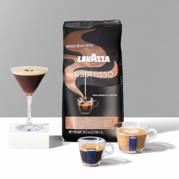 Lavazza Espresso Whole Bean Coffee, Medium Roast, 2.2 lb Bag