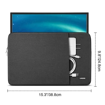 Losong Portable Monitor Case for 15.6 Inch Screens