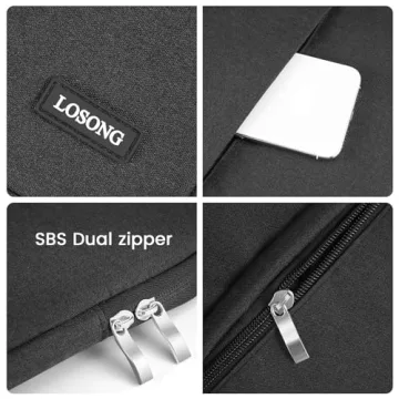 Losong Portable Monitor Case for 15.6 Inch Screens