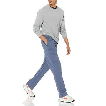 Comfortable Cargo Fleece Sweatpants for Men