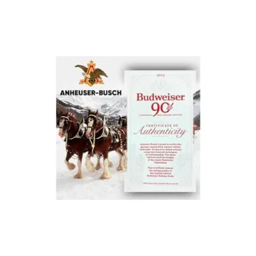 Budweiser 90th Anniversary Clydesdale Collector Stein Mug