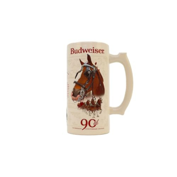 Budweiser 90th Anniversary Clydesdale Collector Stein Mug