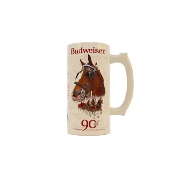 Budweiser 90th Anniversary Clydesdale Collector Stein Mug