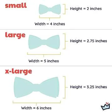 Huxley & Kent Bow Tie for Pets | Flower Child (Large) | Easter Spring Bow Tie Collar Attachment | Bow Ties for Dogs & Cats | H&K