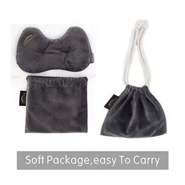 Cozynight Weighted Sleep Mask-Sleep Eye Masks for Sleeping-Eye Cover That Blocks Out Light to Help Relaxation and Night Sleep-Comfortable Blackout Sleeping Mask 0.8 lbs