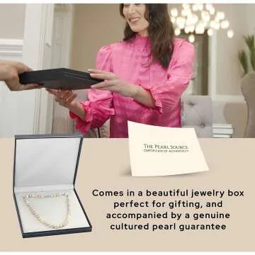 Freshwater Pearl Necklace for Women - Elegant Gift