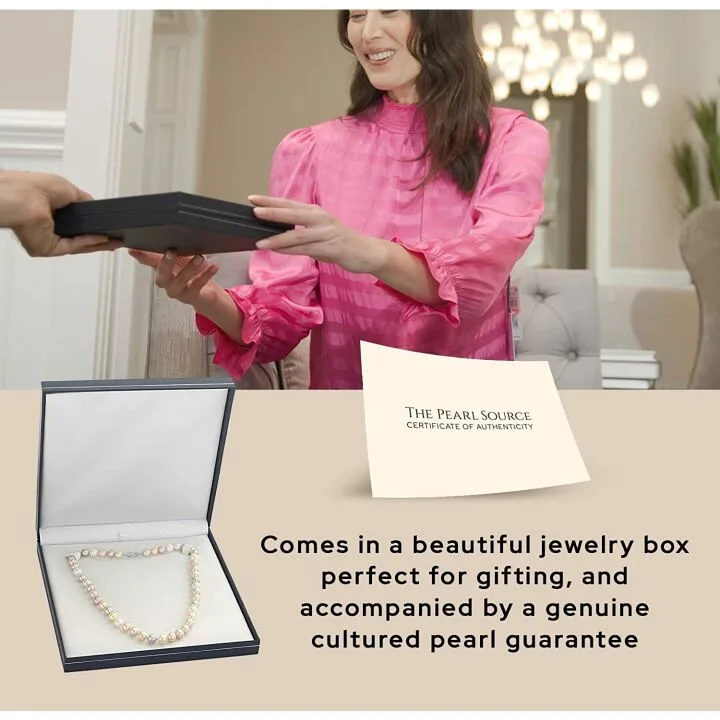 Freshwater Pearl Necklace for Women - Elegant Gift