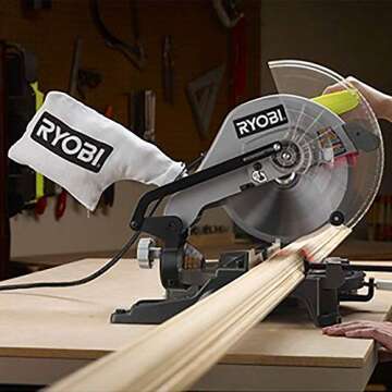 Ryobi ZRTS1345L 10 in. Compound Miter Saw with Laser Line (Renewed)