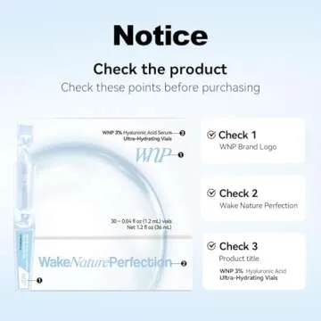 WNP Ultra-Hydrating Serum 3% Hyaluronic Acid + Eye Cream|Wrinkle Eraser Massaging Eye Cream