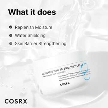 COSRX Hyaluronic Acid Moisturizer for Day & Night with Pro Vitamin B5 (D Panthenol) 50ml/1.69 fl.oz | Propolis Extract, Ceramide, Long Lasting Hydration for Dry, Sensitive Skin, Korean Skin Care