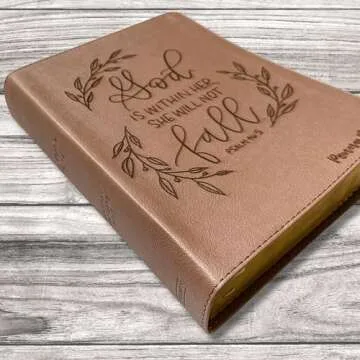 CSB, She Reads Truth Bible, Rose Gold, Hand Lettered and Engraved, Custom Name Engraving Available, Personalized Gift for Birthday, Graduation, Baptism, Wedding or Anniversary