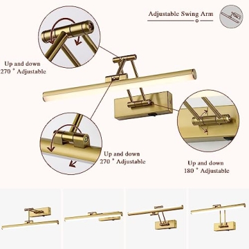 Joossnwell Wireless Picture Light with Remote Control