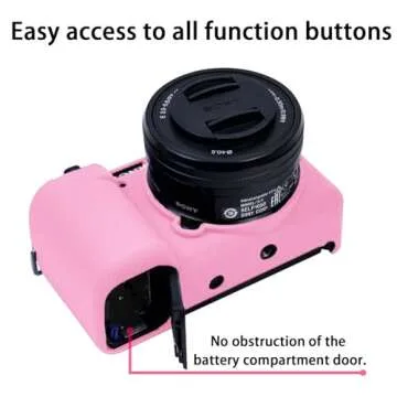 Easy Hood Silicone Case for Sony ZV-E10 - Stylish Protection