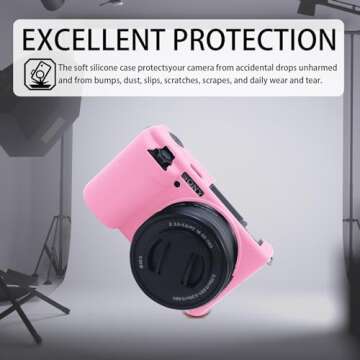 Easy Hood Silicone Case for Sony ZV-E10 - Stylish Protection