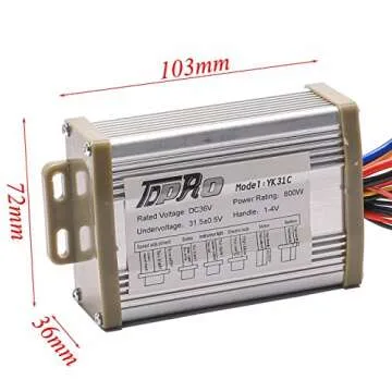 ZXTDR 36V 800W Electric Motor & Controller Set