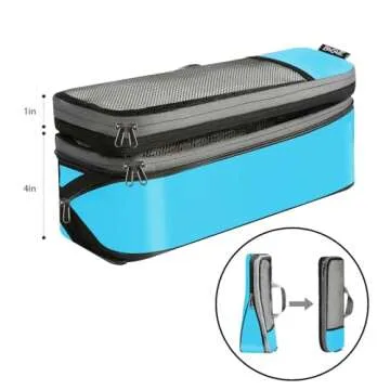 BAGAIL Compression Packing Cubes for Effortless Travel