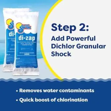 In The Swim Pool Deluxe Opening Chemical Start Up Kit - Above Ground and In-Ground Swimming Pools - Up to 15,000