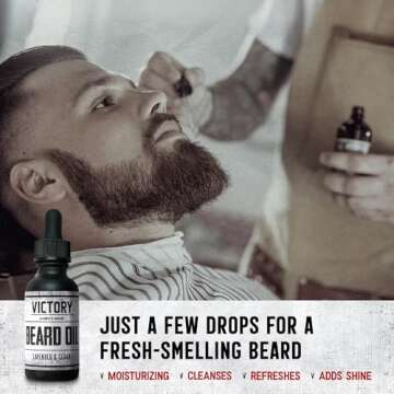 Victory Barber & Brand Beard Oil - Moisturizing Beard Conditioner
