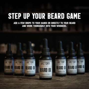 Victory Barber & Brand Beard Oil - Moisturizing Beard Conditioner