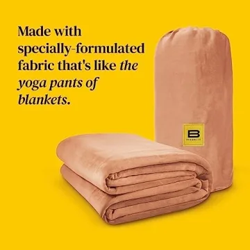 Big Blanket Co Original Stretch Camel 100 Sq Ft Giant Family Blanket