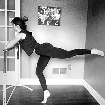 Adjustable Portable Ballet Barre for Home Workout