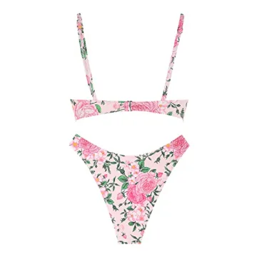 Stylish ZAFUL Floral Bikini Set for Summer Fun