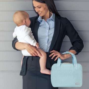 Wearable Breast Pump Bag with Cooler for Nursing Moms